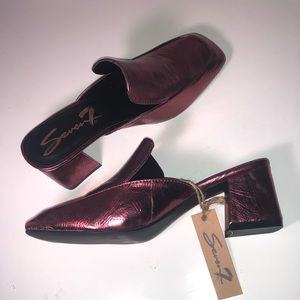 Brand new Unique slip on heels